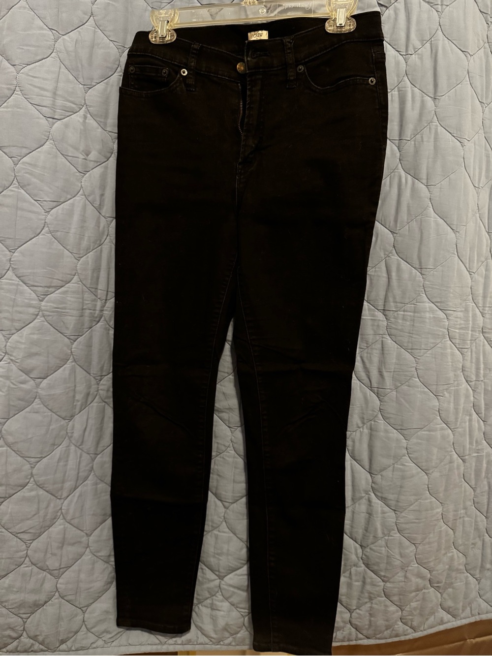 J. Crew Black Skinny Jeans